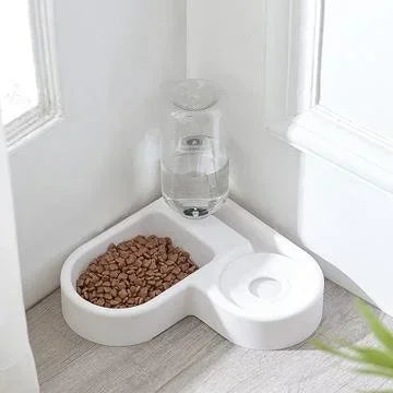 Stable Pet Feeding Bowl 500ml – Anti-Tip Food & Water Dish for Cats, Dogs, Home & Travel