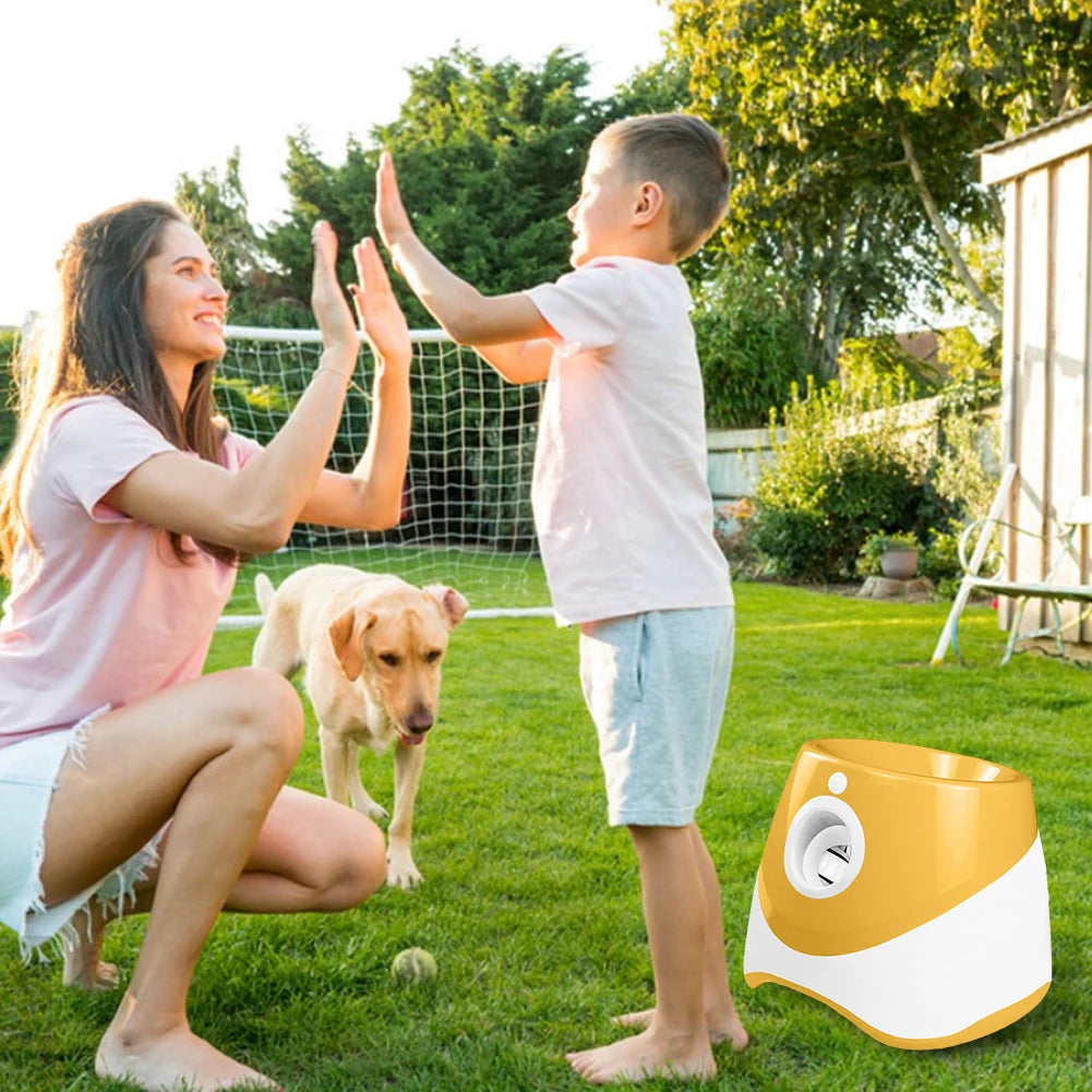 Automatic Pet Dogs Chase  Fun Interactive Throw Catapult Dog Tennis Automatic Launcher Dogs Ball Catapult Pet Interactive