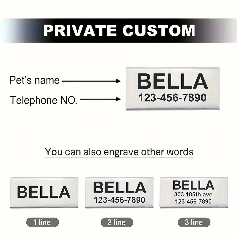 Custom Reflective Paw Cat Collar Personalized ID Adjustable Safety Buckle with Bell Free Engraving Nylon Puppy Kittens Necklace